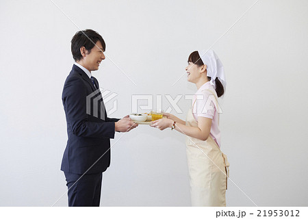 ビジネス　社食　素材イメージシーン 21953012