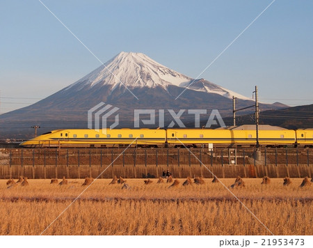 KYOSHO ハヤブサ新幹線モデル 富士山背景付き KYOSHO ハヤブサ新幹線モデル 富士山背景付き