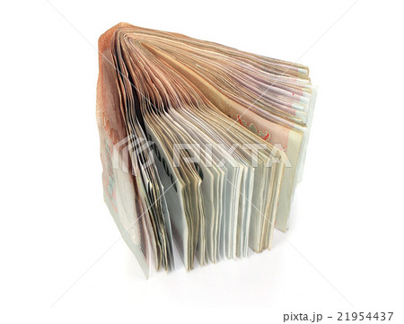 Close up stack of Thai one thousand Close up stack of Thai one thousand 21954437