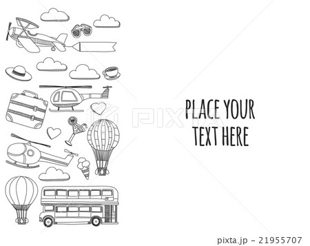 Hand drawn images Travel and transportation Hand drawn images Travel and transportation 21955707