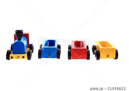 old wooden train toy 21956622