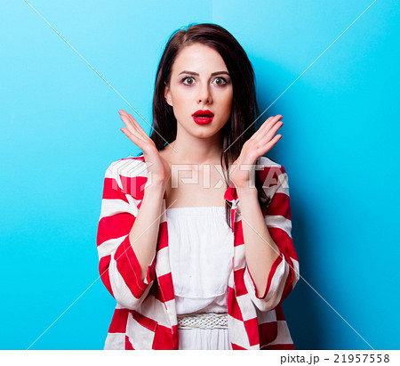 portrait of the young woman 21957558