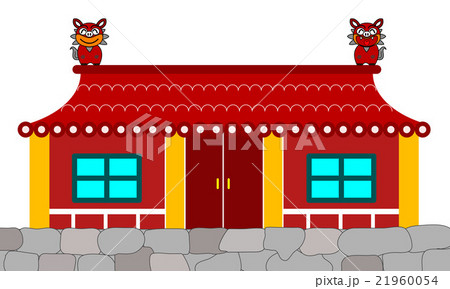 南国の家のイラスト素材 21960054 Pixta