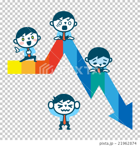 Male spirit repeating up and down movement 21962874