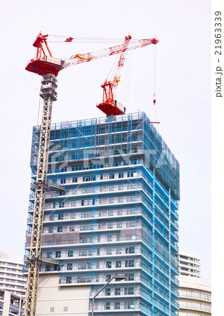 高層マンション建設工事 21963339