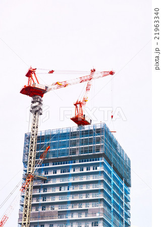 高層マンション建設工事 21963340