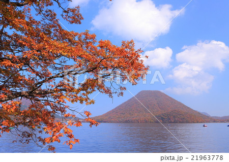 榛名山　紅葉 21963778