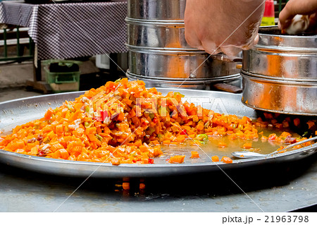 Street food dumpling fillings 21963798