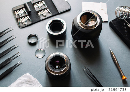 Precision optic photo lens service, adjust, align 21964733