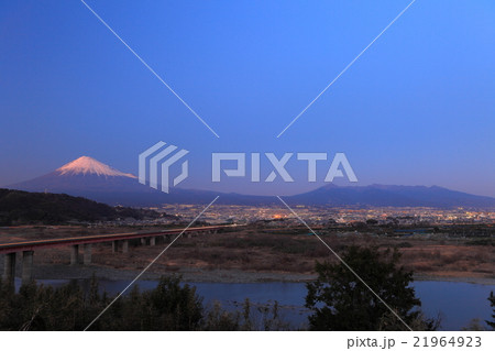 富士夜景(富士川SA) 富士夜景(富士川SA) 21964923