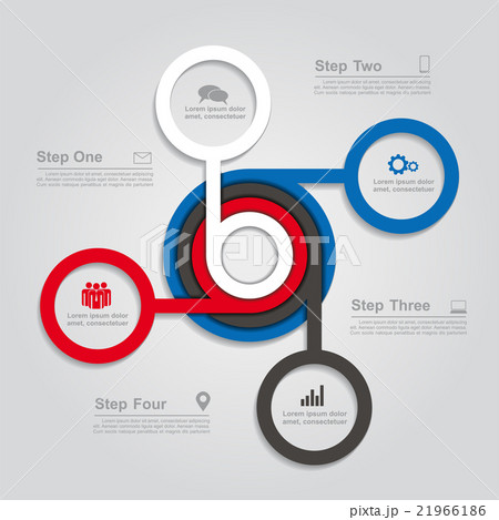 Infographic design template. Vector illustration. 21966186