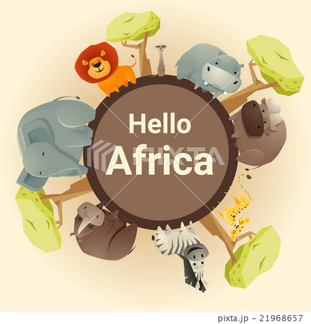 Wild African animal background 21968657