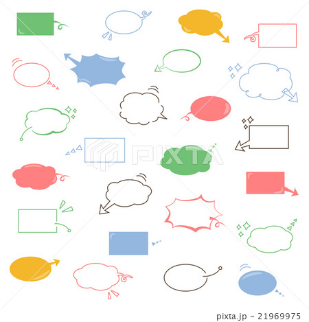 吹き出し セット 吹き出し セット 21969975