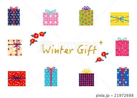 素材-Winter Gift（テクスチャ） 21972688