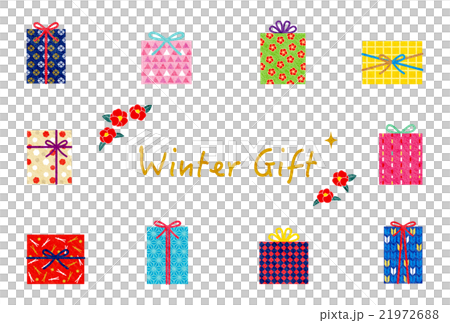 素材-Winter Gift（テクスチャ） 21972688