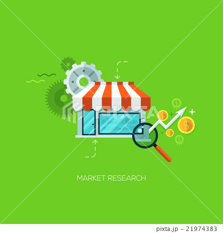 Creative process vision flat web infographic 21974383