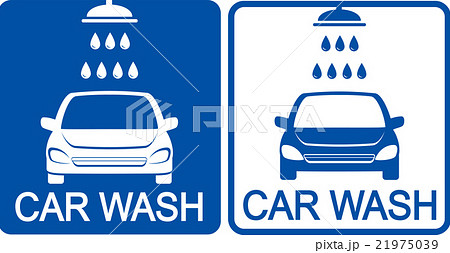 two car wash icons 21975039