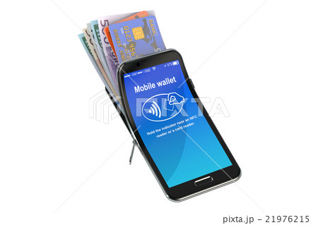 Credit Cards and Money in the mobile phone 21976215