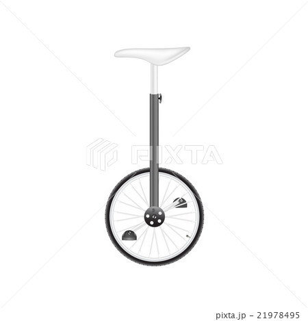 Circus bike in black and silver design Circus bike in black and silver design 21978495