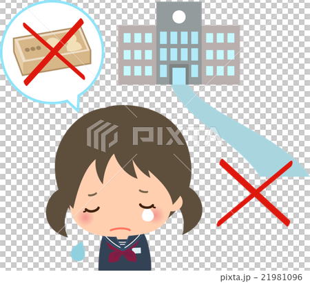 学費が無くて進学をあきらめる女子学生 21981096