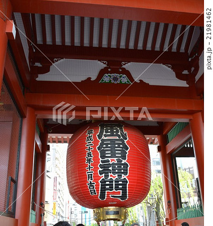 浅草寺　浅草　寺院　雷門 21981462
