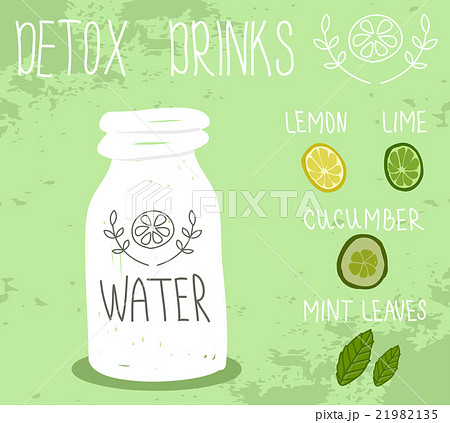 Detox drink. 21982135