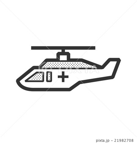 ambulance helicopter icon vector ambulance helicopter icon vector 21982708