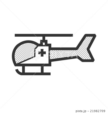 design ambulance helicopter icon 21982709