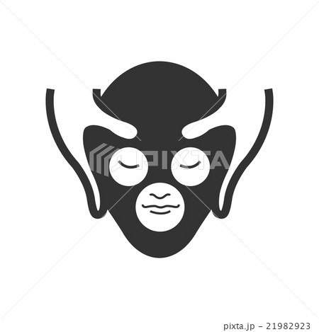 Bold Icon Facial massage icon 21982923