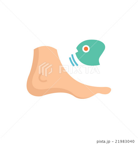 Flat Icon Fish spa feet icon Flat Icon Fish spa feet icon 21983040