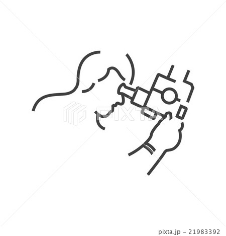 icon Doctor examination, endoscopic icon Doctor examination, endoscopic 21983392