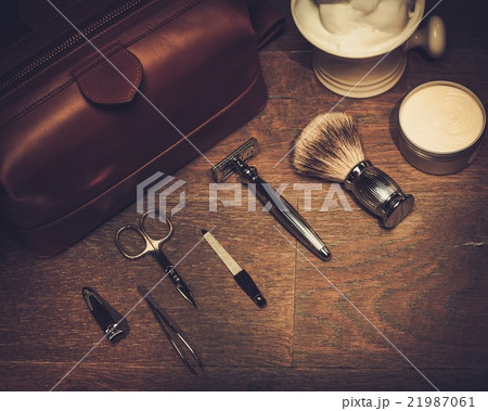 Gentleman's accessories on a luxury wooden board Gentleman's accessories on a luxury wooden board 21987061