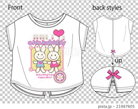 Cute bunny illustrations T-shirt Cute bunny illustrations T-shirt 21987605