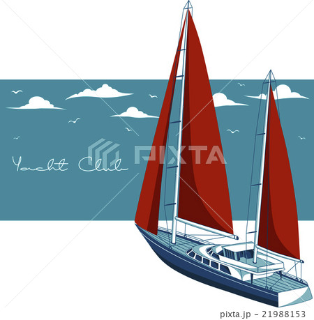 Yacht club. Vector illustration Yacht club. Vector illustration 21988153