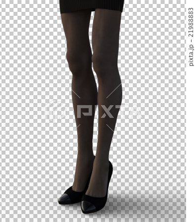 Ideal women's leg body Parts perming 3DCG illustration material Ideal women's leg body Parts perming 3DCG illustration material 21988883