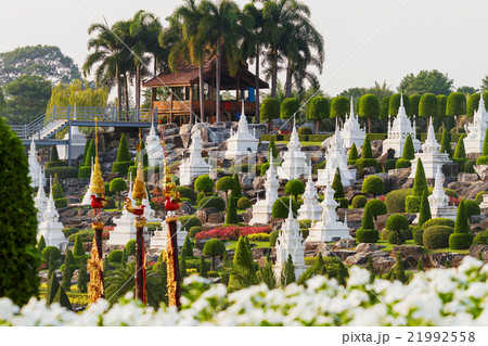 Nong Nooch Tropical Garden in Pattaya, Thailand.  21992558