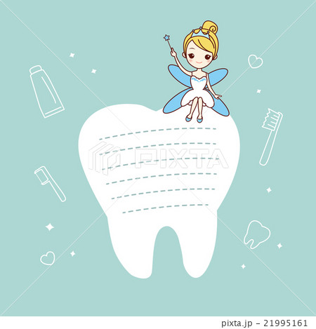 tooth note with tooth fairy 21995161