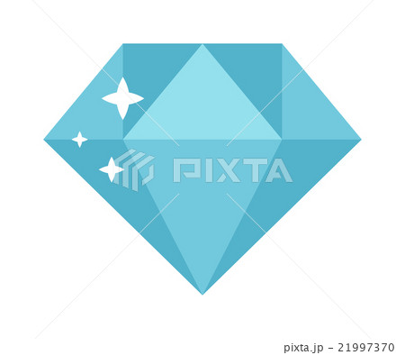 Flat design diamond illustration Flat design diamond illustration 21997370