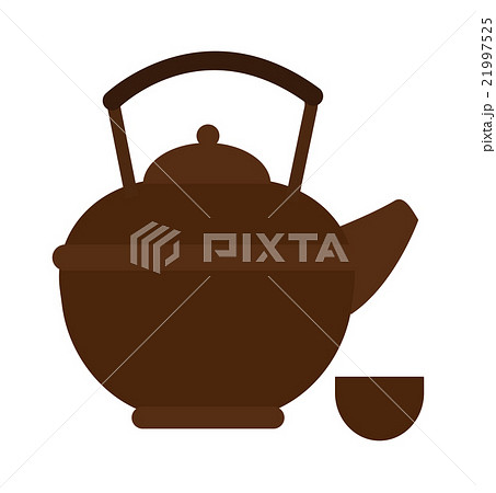 Stovetop whistling kettle kitchen teapot flat Stovetop whistling kettle kitchen teapot flat 21997525