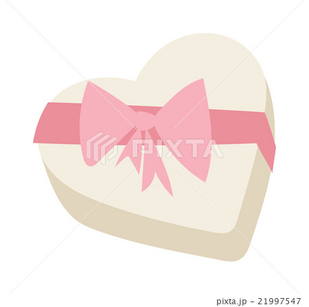 Gft box with ribbon vector.  21997547
