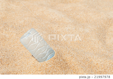 Plastic bottle with sand Plastic bottle with sand 21997978
