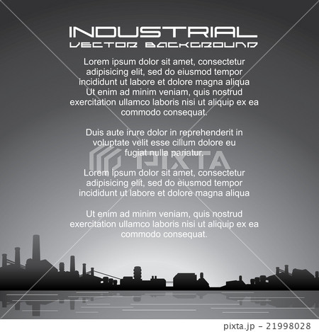 Industrial Background Vector Image 21998028