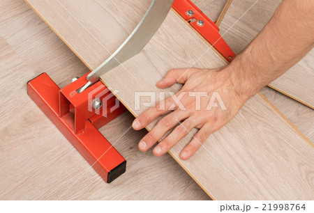 Red tool for cutting laminate Red tool for cutting laminate 21998764