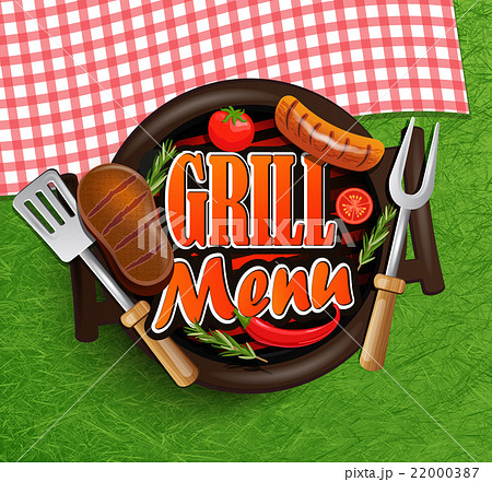BBQ Grill menu. 22000387