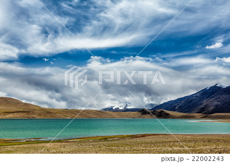 Himalayan lake Kyagar Tso, Ladakh, India 22002243