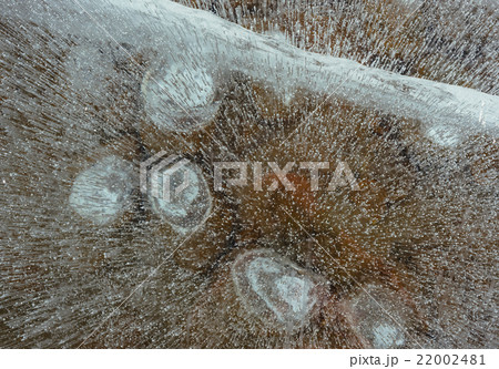 Stones under the ice. Stones under the ice. 22002481
