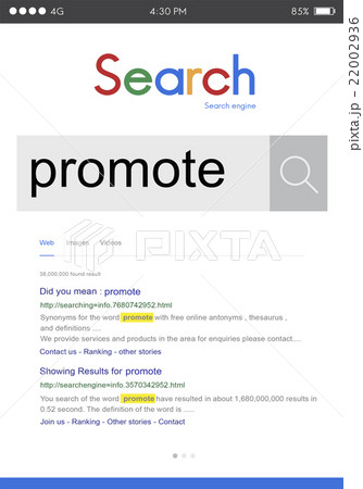 Promote Promotion Branding Commercial Advertise Concept 22002936