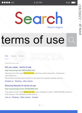 Terms of Use Condition Agreement Engagement Policy Concept 22002937