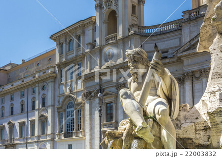 River Gange Statue in Piazza Navona 22003832