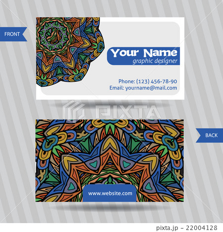 Vector templates set of business card with Vector templates set of business card with 22004128